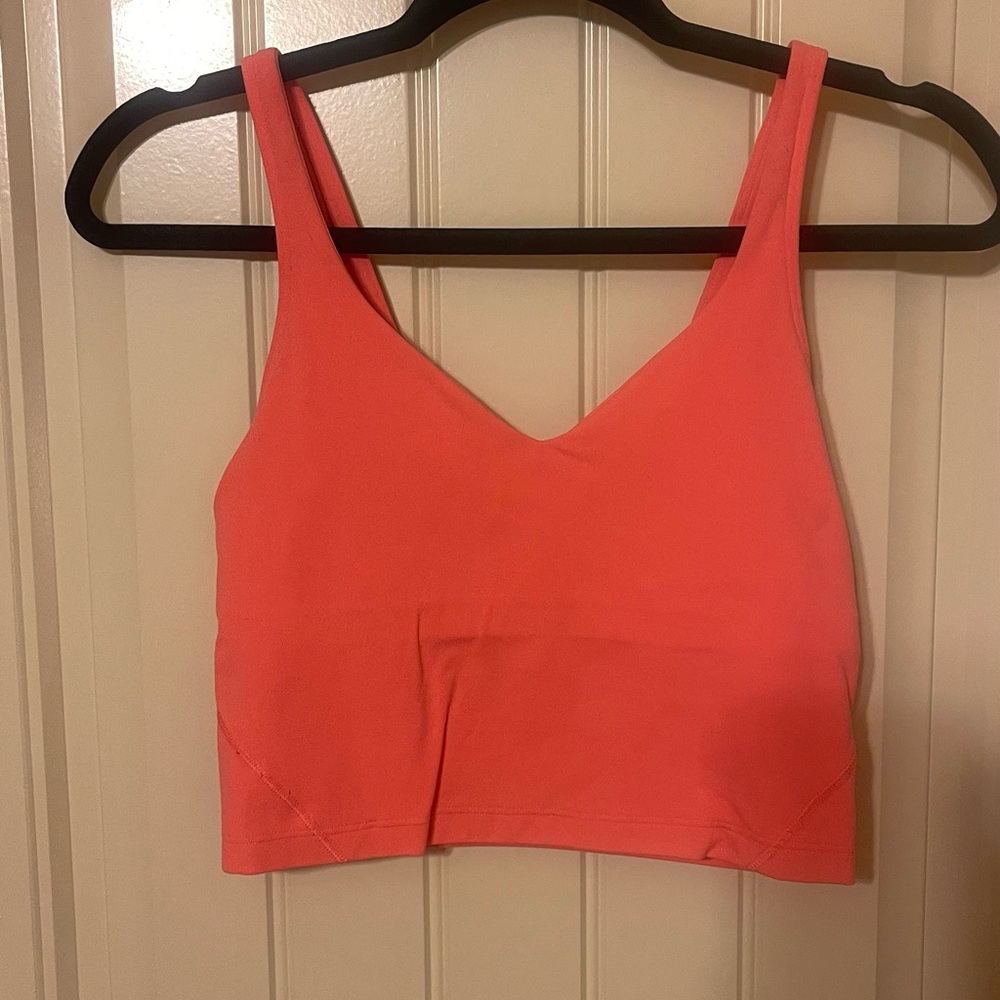 Lululemon Raspberry Cream Align Tank Top